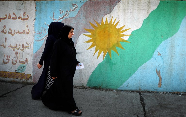 People in the Kurdistan Region and Iraq vote in the parliamentary elections across the country. (Photo: AFP)